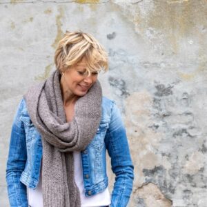 Shawl Liv Warm sand