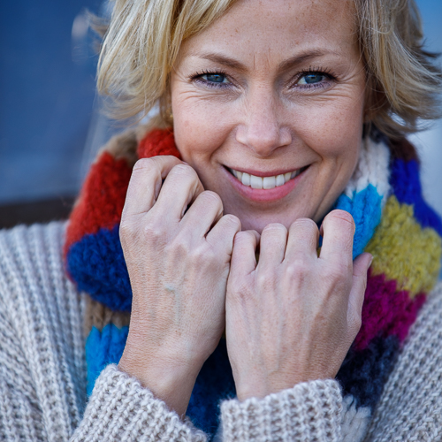 Shawl Dirkje Assorti (Handbrei) #1 - Afbeelding 3